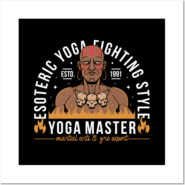 Indian Yoga Master Wall Art by Alundrart